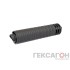 ДТК закрытого типа Гексагон ПОТОК на АК-12 gen.1/2 с рассекателем, калибр 5,45/.223 фото 2 ДТК закрытого типа Гексагон ПОТОК на АК-12 gen.1/2 с рассекателем, калибр 5,45/.223 фото 2