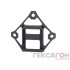 Шрауд Гексагон фрезерованный на шлемы OPS-CORE фото 1 Шрауд Гексагон фрезерованный на шлемы OPS-CORE фото 1